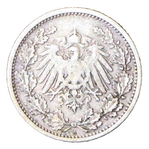 1905-A German 1/2 Mark