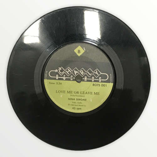 Nina Simone 7` Vinyl - My baby just cares for me & Love me or leave me (without cover)