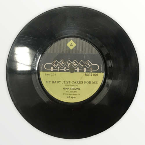 Nina Simone 7` Vinyl - My baby just cares for me & Love me or leave me (without cover)