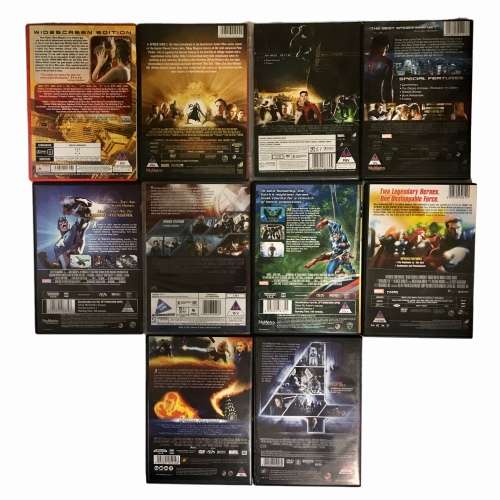 MARVEL DvD Collection - 10 x DVD Lot