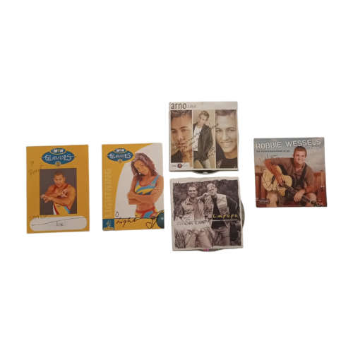 Lot 5 x Local Celebrity SIGNED items: Robbie Wessels, Arno-Altyd, Limpopo, MTN Gladiators