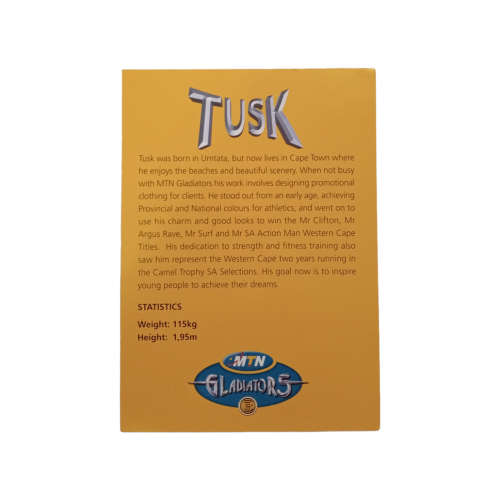 Lot 5 x Local Celebrity SIGNED items: Robbie Wessels, Arno-Altyd, Limpopo, MTN Gladiators