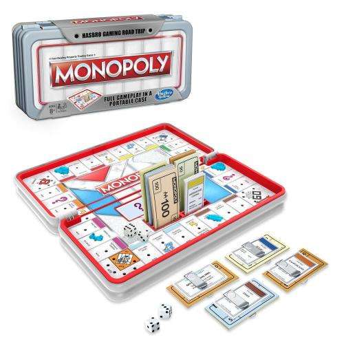 Monopoly Road Trip Board game (Hasbro Gaming Series) - Factory Sealed