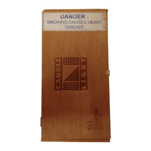 Candle Light Sumatra Senoritas (50) Cigar Box, Empty