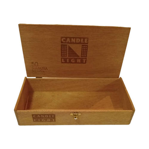 Candle Light Sumatra Senoritas (50) Cigar Box, Empty