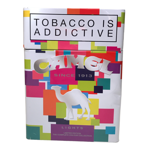 Huge Camel Lights Limited Edition Display Tin 18cm x 13cm x 7cm