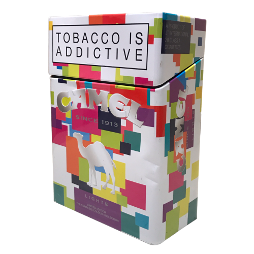 Huge Camel Lights Limited Edition Display Tin 18cm x 13cm x 7cm