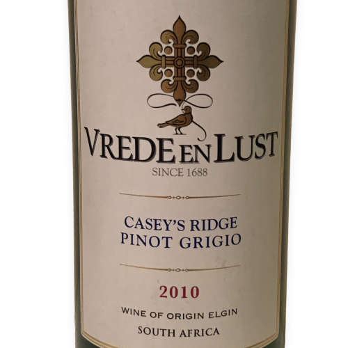 Lot of 3 VREDE en LUST Wines: 2011 Artisan Range Kogelberg Chenin Blanc, 2010 Viognier, 2010 Casey`s