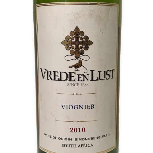 Lot of 3 VREDE en LUST Wines: 2011 Artisan Range Kogelberg Chenin Blanc, 2010 Viognier, 2010 Casey`s