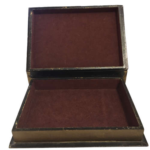 Vintage Book Themed Wooden Trinket Box, A Farewell to Arms Enest Hemingway design