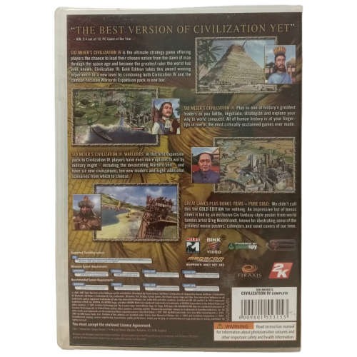 Civilization IV - Complete PC (CD)