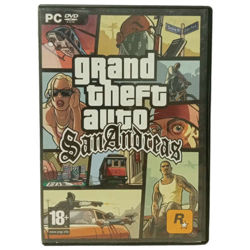 Grand Theft Auto - San Andreas PC (DVD)