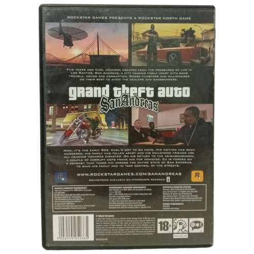 Grand Theft Auto - San Andreas PC (DVD)