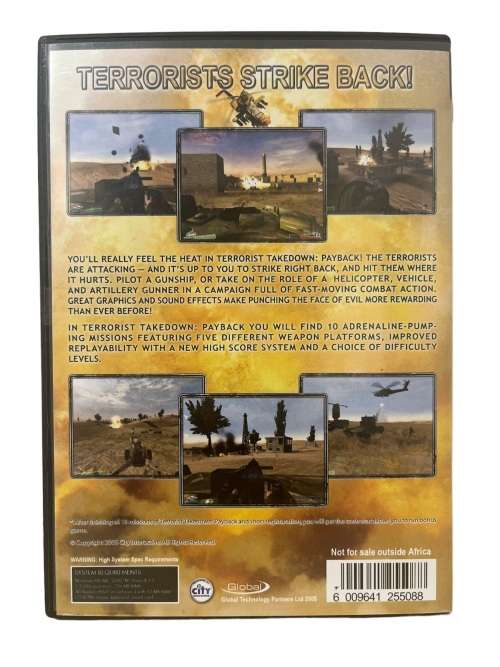 Terrorist Takedown - Payback PC (CD)