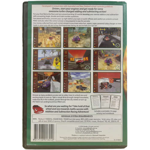 Addition & Subtraction - Racing PC (CD)