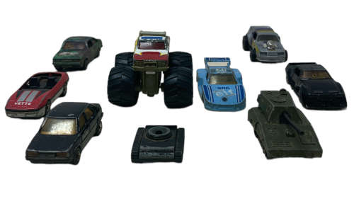 Lot of 9 X Matchbox cars 3,7cm to 8cm in length