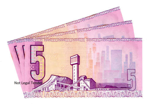 3 x Consecutive 1990 South Africa C L Stals, First Issue Type 11, R5`s  AV4551266 to AV4551268