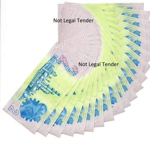 Lot of 20 x Consecutive 1984 South Africa G P C De Kock R2`s EV7085351 to EV7085370