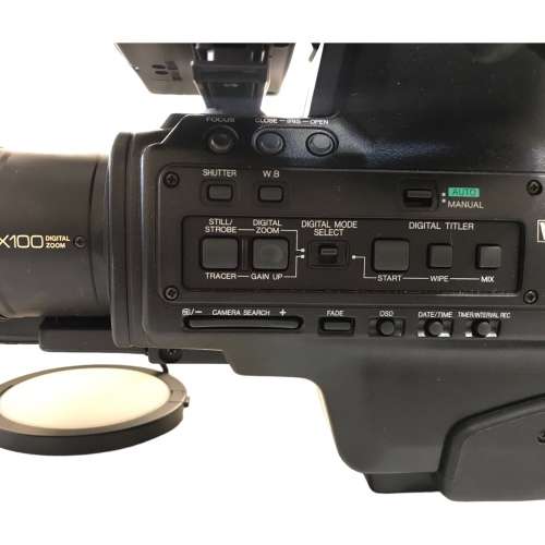 WORKING Panasonic NV-M3000EN VHS Movie Camera, with bag, spare battery and alot of extras(No tapes)