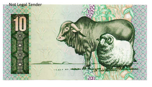 1990 South Africa C L Stals Type 16, First Issue R10