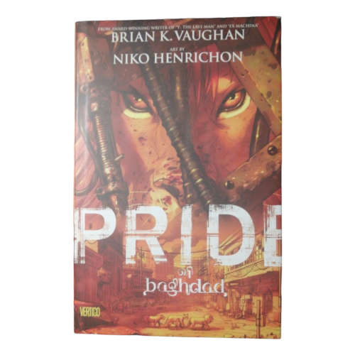 2006 The Pride Of Baghdad by Brian K. Vaughan and Niko Henrichon Hardcover w/Dustjacket
