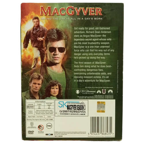 MacGyver - The Complete Third Season DVD