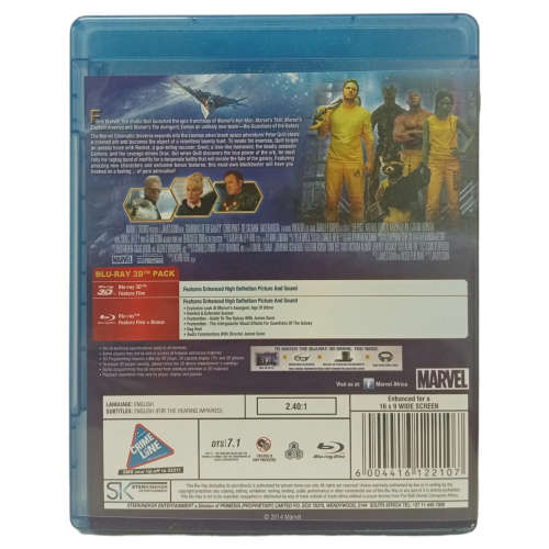 Guardians of the Galaxy Blu-Ray 3D