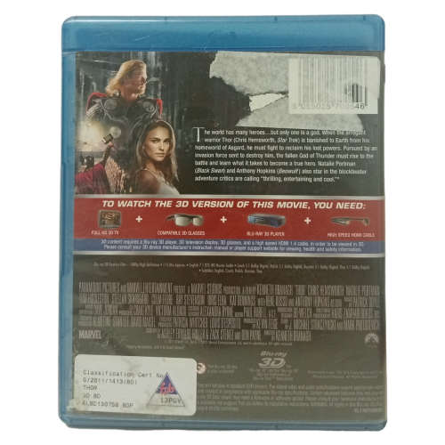Thor - Limited 3D Edition Blu-Ray
