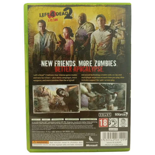 Left 4 Dead 2 Xbox 360