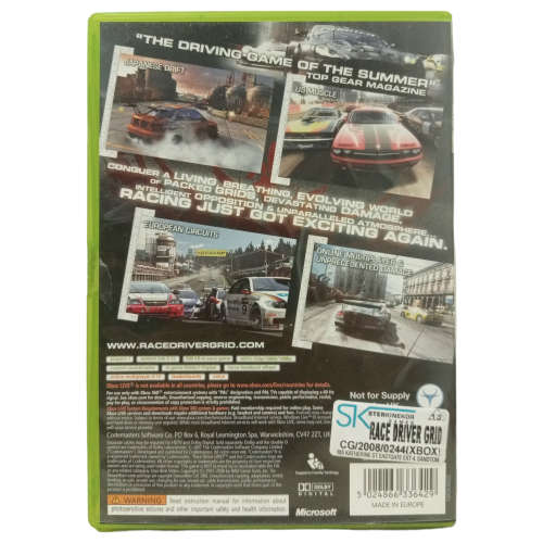 Race Driver Grid Xbox 360