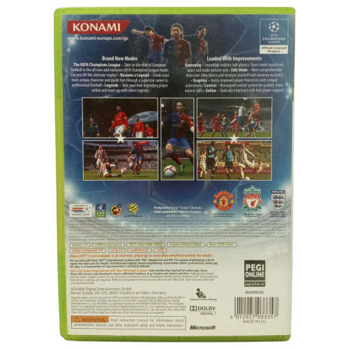 Pro Evolution Soccer 2009 Xbox 360