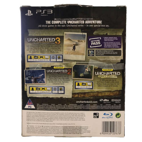 Uncharted - Trilogy Edition Play Station 3