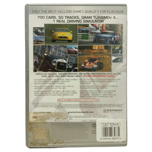 Gran Turismo 4 - The Real Driving Simulator Playstation 2