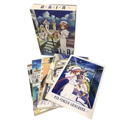 Aria the Animation - Season One (DVD, 2008, 4-Disc Set), REGION CODE 1, Japanese Audio with English