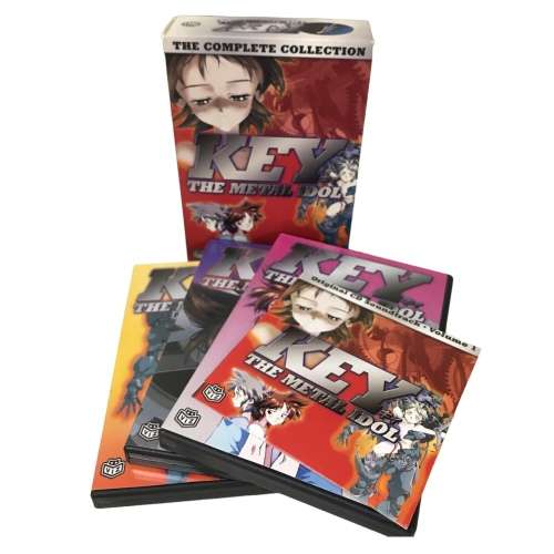 Key the Metal Idol: Complete Collection, REGION CODE 1, Enlgish/Japanese Audio