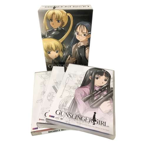 Gunslinger Girl Complete Series, 3 DVD Box Set, REGION CODE 1, English Audio