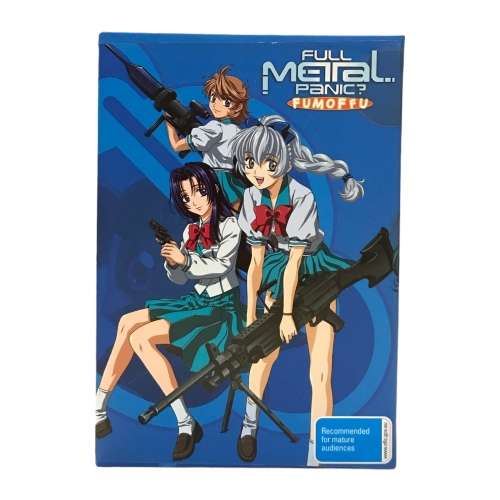 Full Metal Panic! FUMOFFU Limited Edition DVD Box Set, REGION CODE 4, English Audio