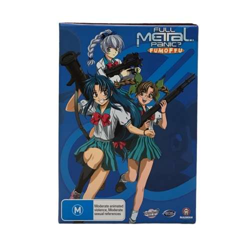 Full Metal Panic! FUMOFFU Limited Edition DVD Box Set, REGION CODE 4, English Audio