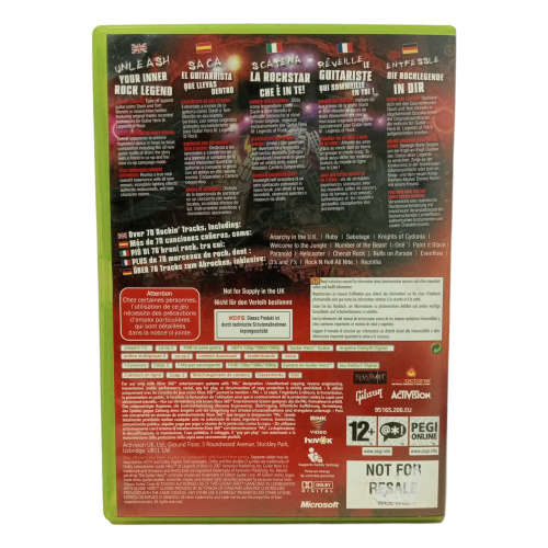 Guitar Hero III - Legends Of Rock Xbox 360