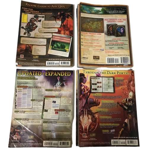 HUGE World of Warcraft Lot, Games, walkthrough guides etc.