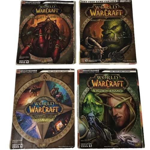 HUGE World of Warcraft Lot, Games, walkthrough guides etc.