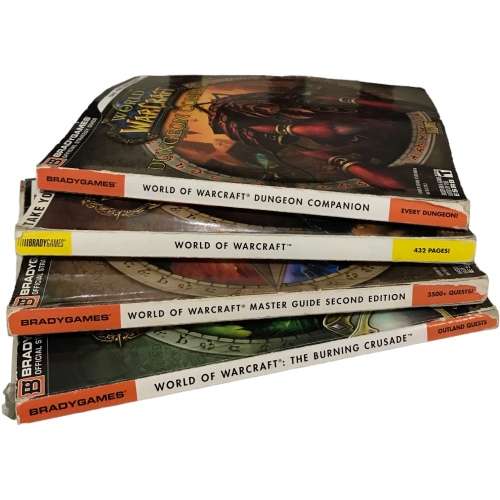 HUGE World of Warcraft Lot, Games, walkthrough guides etc.