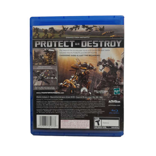 Transformers - The Game Play Station 3