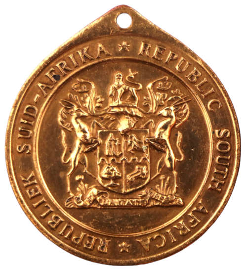 1961 Formation of the Republic of South Africa Bronze Medallion