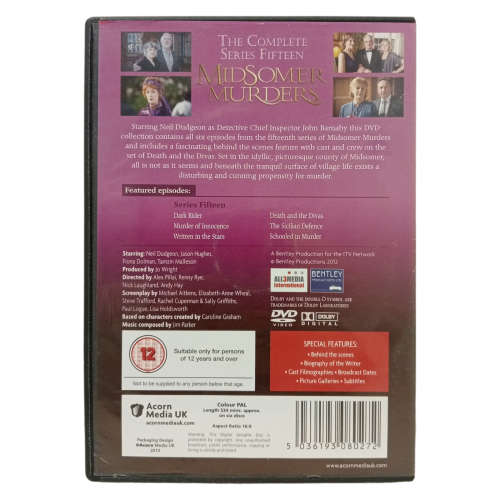Midsomer Murders - The Complete Series Fifteen DVD
