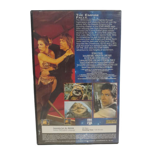 Star Wars - Return Of The Jedi VHS