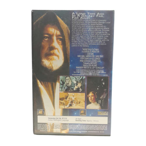 Star Wars - A New Hope VHS