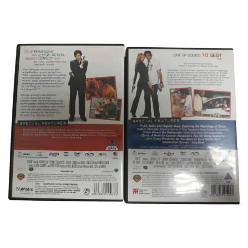 Chuck Season 1-2 DVD