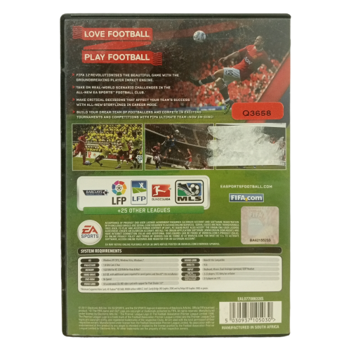 Fifa 12 PC (DVD)