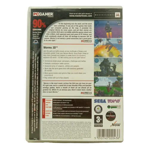 Worms 3D PC (CD)